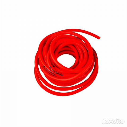 Тяга d16мм Scorpena RED, на отрез 10 см, двухкомпо