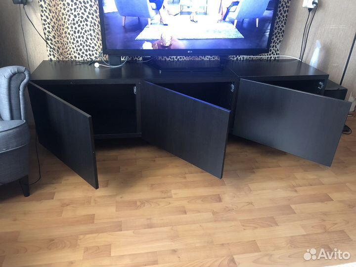 Тумба под тв IKEA Бесто