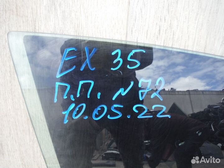 Стекло двери передней правой Infiniti EX QX50 J50