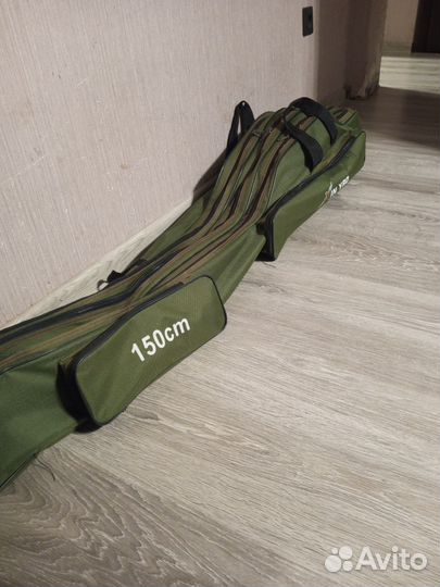 Чехол для удилищ жесткий 150 см