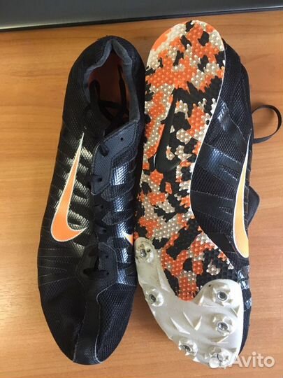 Легкоатлетические беговые шиповки nike