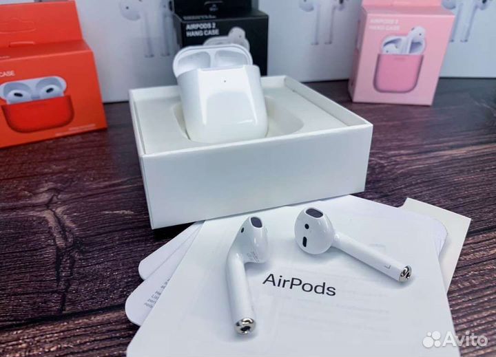 Наушники AirPods 2 премиум AAA