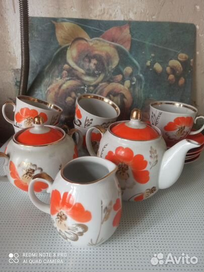 Набор столовой посуды СССР