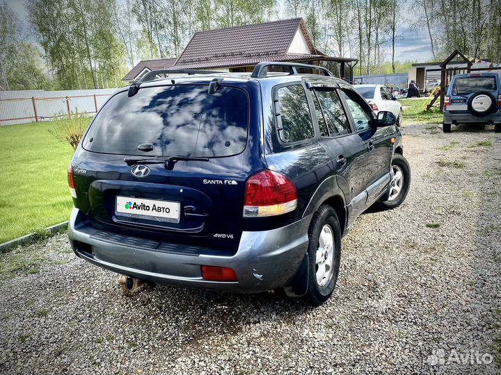 Hyundai Santa Fe 2.7 AT, 2005, 232 000 км
