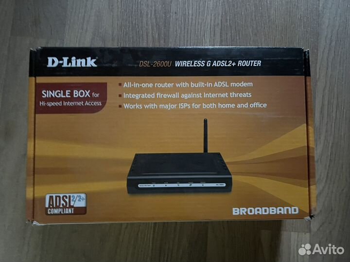 Роутер DSL-2600U