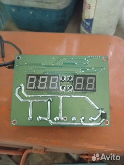 Блок управления котла на отработанном масле