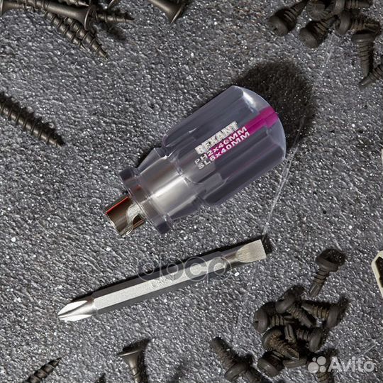 Отвертка комбинированная 40мм двусторонний