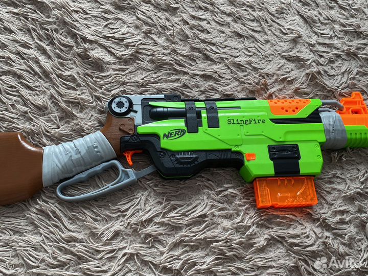Пистолет детский Nerf slingfire