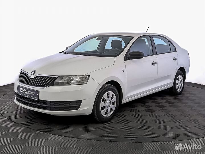 Skoda Rapid 1.6 МТ, 2017, 209 187 км