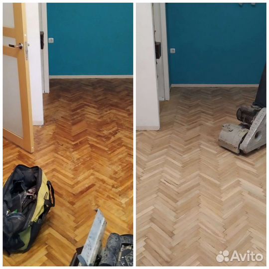 Циклевка паркета и деревянных полов