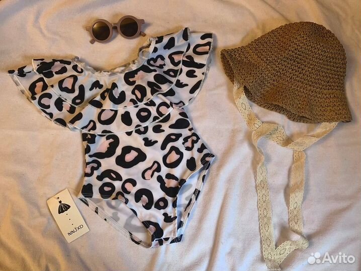 Летние детские вещи Панама купальник