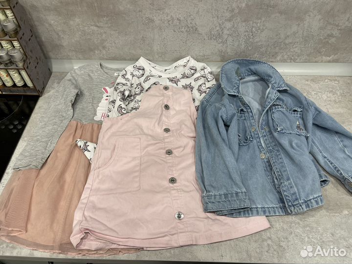 Вещи пакетом для девочки