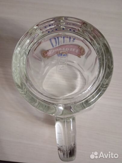 Пивная кружка стекло германия