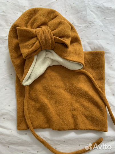Комплект шапка и шарф