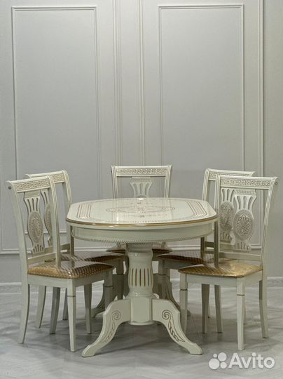 Стол, стулья набор. Доставка по всей России