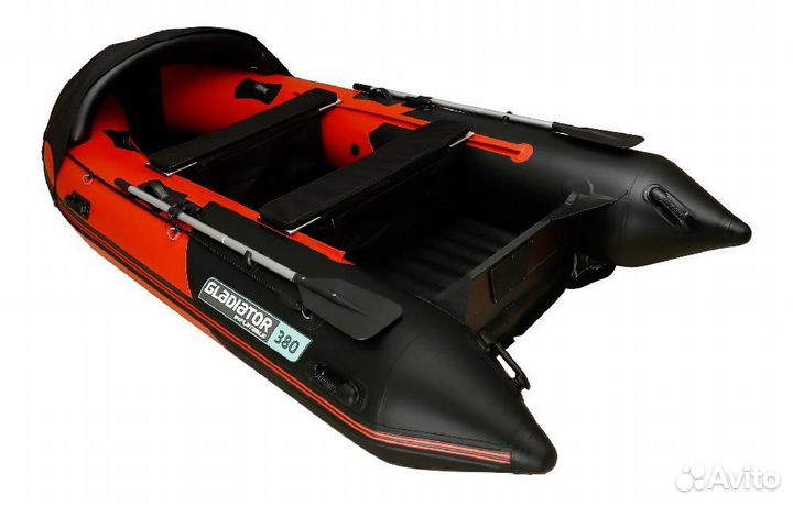 Моторная лодка пвх gladiator E380PRO
