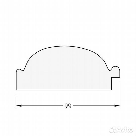 Зеркало Evoform Exclusive 109х79 BY 3469 с фацето