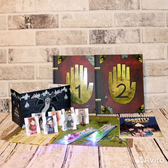 Дневники №1, №2 Гравити Фолз (А4 - 160 стр)