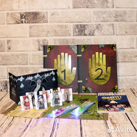 Дневники №1, №2 Гравити Фолз (А4 - 160 стр)