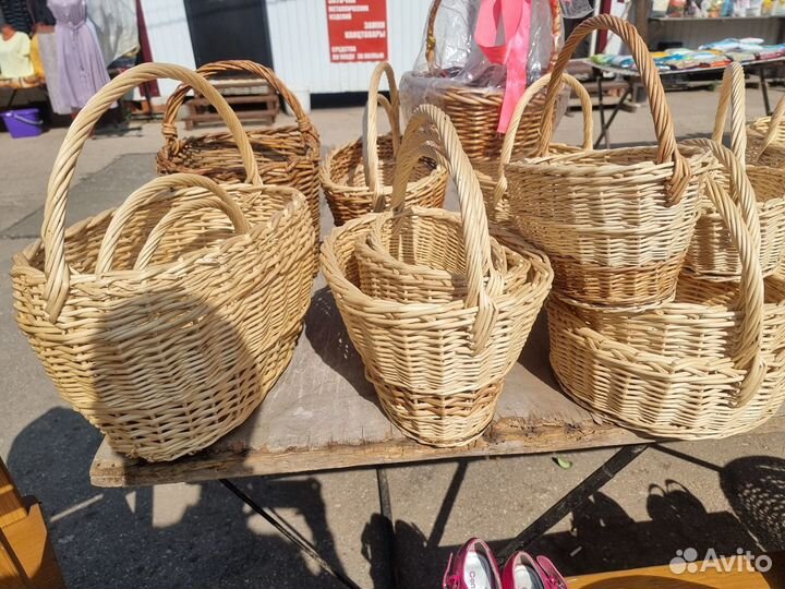 Плетеные корзинки