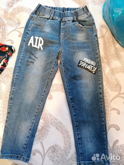 Большой пакет вещей на девочку 122-128 см