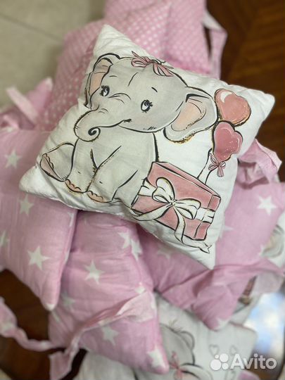 Бортики в кроватку