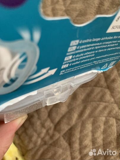 Соска пустышка avent 6 18