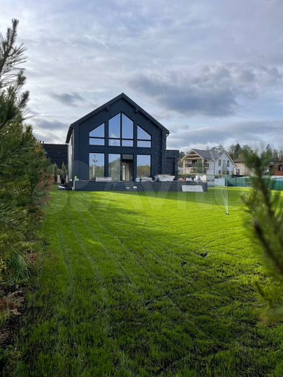 Коттедж 155 м² на участке 9 сот.