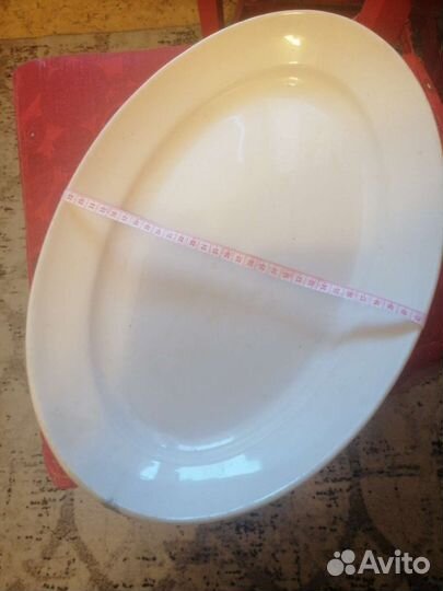 Блюдо большое овальное