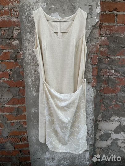 Женское платье из льна