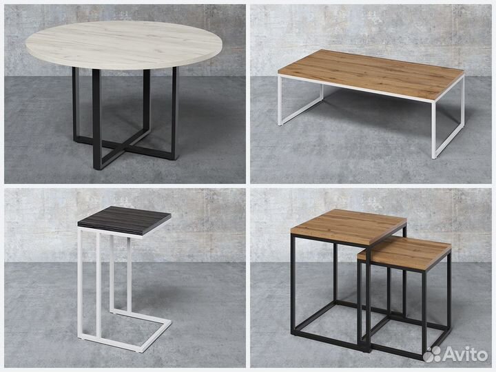 Мебель в стиле лофт для дома, дачи и офиса