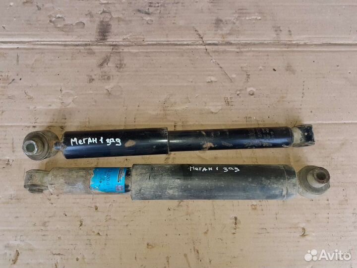 Задние амортизаторы Рено Меган 1