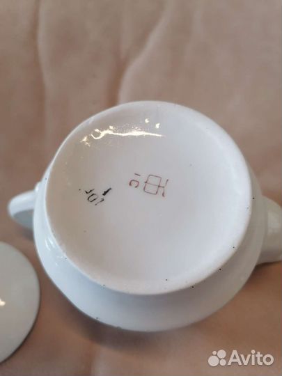 Чайник заварочный СССР фарфоровый