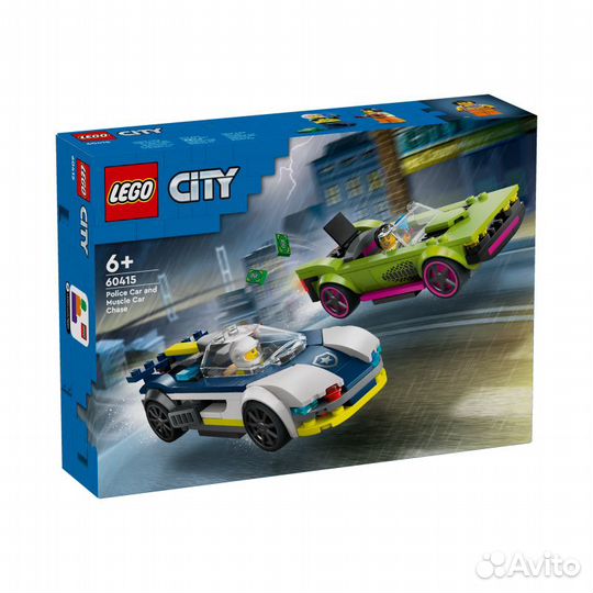 Lego City Погоня на полицейской машине, 60415