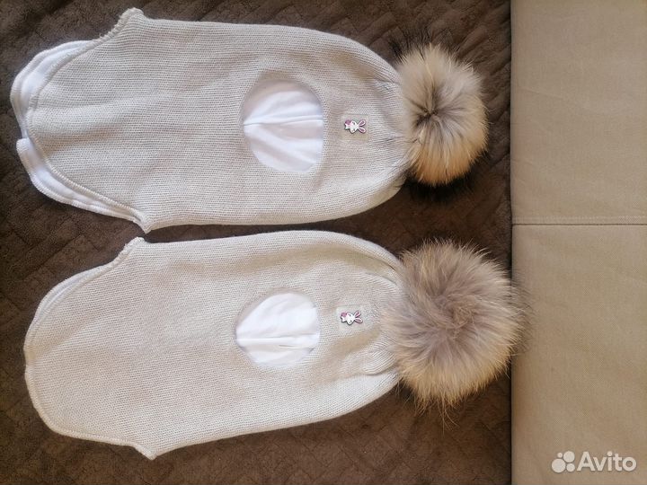 Шапка шлем детская зима