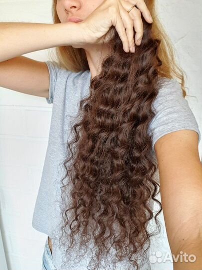 Кудри волнистые волосы для наращивания