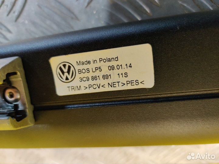 Шторка багажника Volkswagen Passat Variant B7 365