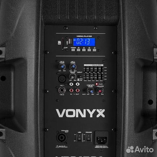 Колонка мощная 1000 вт караоке Usb Aux