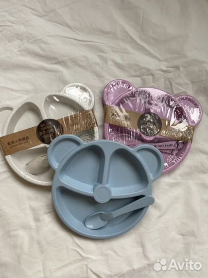 Набор детской посуды новый