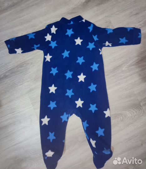 Флисовый комбинезон 80