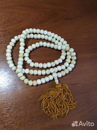 Буддийские четки из кости Яка (Тибет)