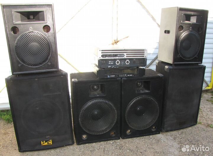 Колонки Pro 3000W WCF 12-15