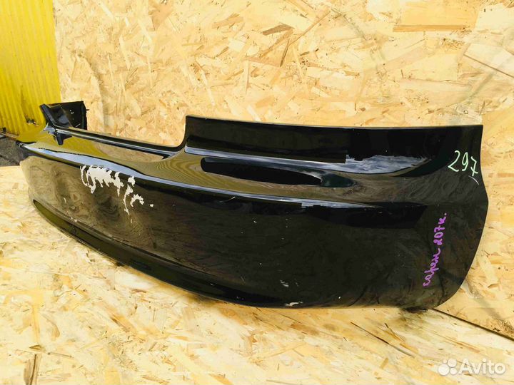 Бампер задний Toyota Curren T200 Чёрныйцарапины