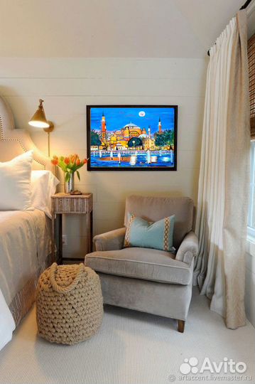 Храм Айя-София в Турции картина маслом 40*50см