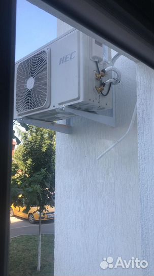 Монтаж сплит систем, штробление стен под трассу