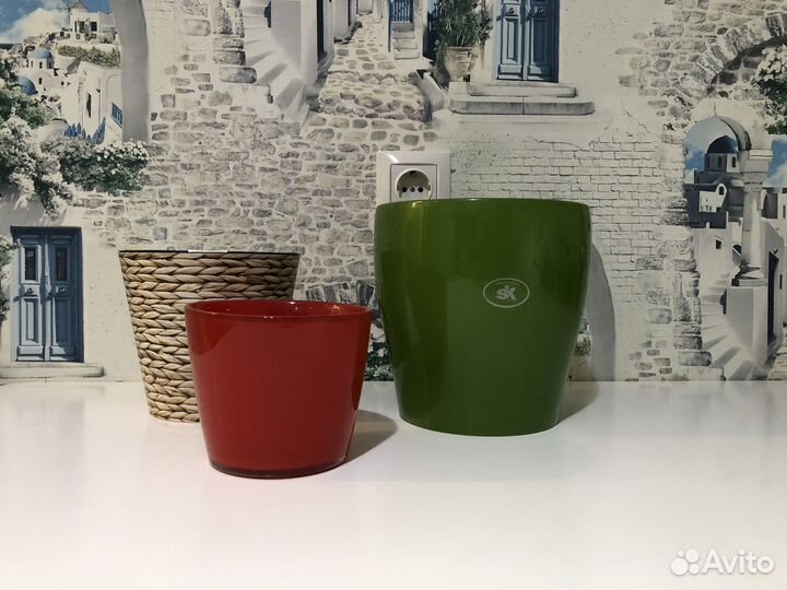 Цветочные горшки