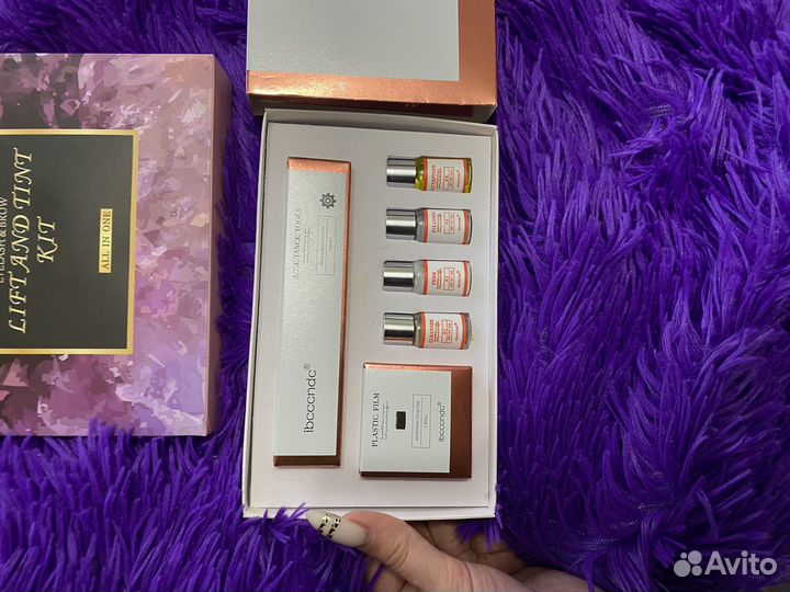 Наборы для ламинирования бровей и ресниц дома