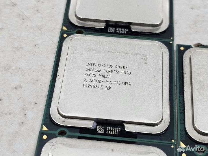 Процессоры LGA775 4ядра Core 2 Quad