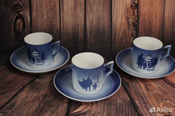 Кофейные пары Royal Copenhagen 1979-1980