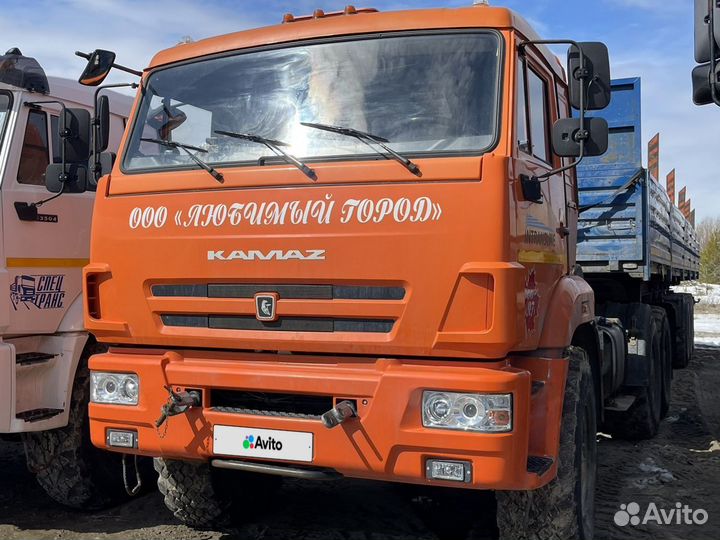КамАЗ 43118 с полуприцепом, 2018